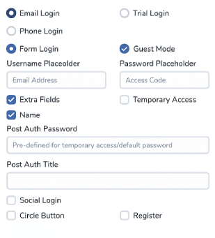Title & Logo Settings